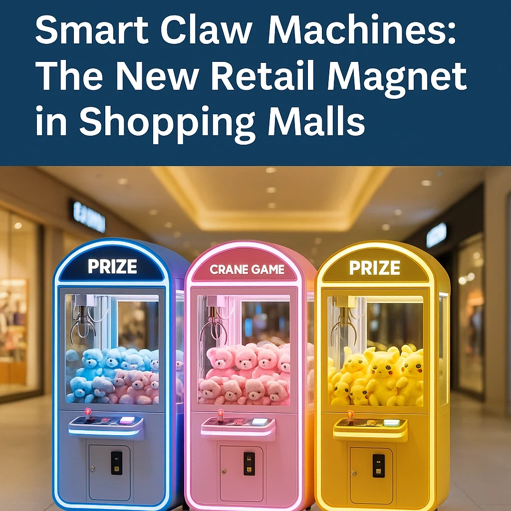 Smart Claw Machines: Magineeti empya ey'okutunda mu bifo ebinene eby'amaduuka